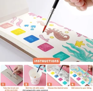 Color Magic Book for Kids Activity Books for Children